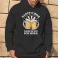 Darts Und Bier Darum Bin Ich Hier Dart Kapuzenpullover Lebensstil