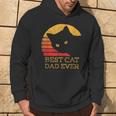 Con Scritta In Inglese Best Cat Dad Ever Lingua Italiana Non Garantita Felpa con cappuccio Estilo de vida