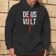 Deusult I Gott Will Es Iintage Crusader Kapuzenpullover Lebensstil