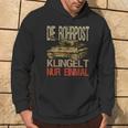 Die Rohrpost Klingelt Nur Einmal Deutsche Tiger Tank Kapuzenpullover Lebensstil