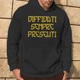 Diffidati Sempre Presenti Ultras Liberi Felpa con cappuccio Estilo de vida