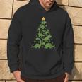 Dinosaur Christmas Tree Dino Trex Dinosaur Lover Christmas Hoodie Lifestyle