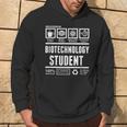 Divertente Biotecnologie Studente Che Gestisce Informazioni Felpa con cappuccio Estilo de vida