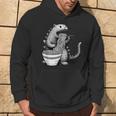 Divertente Gatto Ramen Kaiju Giapponese Ramen Noodles Catzilla Cats Felpa con cappuccio Estilo de vida