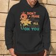 Donna Don't Make Me Go Alloodoo Su Di Te Retrooodoo Con Collo A Felpa con cappuccio Estilo de vida