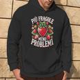 Donna Fragola Più Fragole Meno Problemi Con Collo A Felpa con cappuccio Estilo de vida