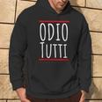 Donna Odio Tutti Donna Divertenti Donna Con Collo A Felpa con cappuccio Estilo de vida