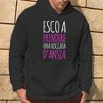 Donna Prendere Una Boccata D'ansia Regalo Donna Ansiosa Felpa con cappuccio Estilo de vida