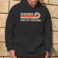 Duran Surname Retrointage 80S 90S Birthday Reunion Felpa con cappuccio Estilo de vida