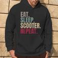 Eat Sleep Scooter Repeat Kapuzenpullover Lebensstil