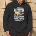 Ein Unbeatable Team Labbi Dog Holder Labrador Kapuzenpullover Lebensstil