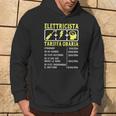 Elettricista Tariffa Oraria Detti Divertenti Elettricisti Felpa con cappuccio Estilo de vida