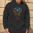 Energy Chakra Holistic Healing Hands Reiki Con Collo A Felpa con cappuccio Estilo de vida