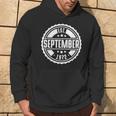 Est Settembre 1972 Buon Compleanno Regalointage Retro Felpa con cappuccio Estilo de vida
