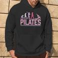 Evoluzione Pilates Donna Simpatica Fitness Felpa con cappuccio Estilo de vida
