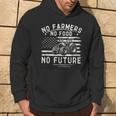 Farming No Farmers No Food Farm Tractors Usa Flag Patriotic Hoodie Lifestyle
