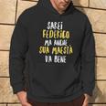 Federico Maglia Con Testo Divertente Uomo Ragazzo Bambino Felpa con cappuccio Estilo de vida