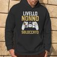 Festa Del Papà Livello Nonno Sbloccato Nonno Gaming Felpa con cappuccio Estilo de vida