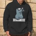 Foca Comune Divertido Testarda Foca Felpa con cappuccio Estilo de vida