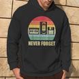 Never Forget Audio Cassette 70S 80S 90S Kapuzenpullover Lebensstil