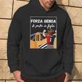 Forza Genoa Padre In Figlio In Coppia Stadio Tifosi Bambini Felpa con cappuccio Estilo de vida
