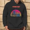 Frankfurt Retro Skyline Frankfurt Am Main Kapuzenpullover Lebensstil