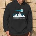 Frankfurt Skyline A Maniche Corte Felpa con cappuccio Estilo de vida
