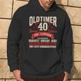 Oldtimer 40 Jahre Birthday Kapuzenpullover Lebensstil