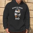 Penguin Sarcasm Bevor Du Fragst Nö Kapuzenpullover Lebensstil