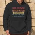 Profession Quote Canal Equipment Operator Felpa con cappuccio Estilo de vida