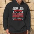 Profession Quote Skilled Canal Equipment Operator Felpa con cappuccio Estilo de vida