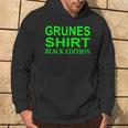 Slogan Green Edition Kapuzenpullover Lebensstil