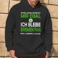 Fußball Fußballfan Aus Bremen Sport Hobbyerein Casual Kapuzenpullover Lebensstil