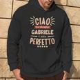 Gabriele Idea Regalo Personalizzata Nome Divertente Felpa con cappuccio Estilo de vida