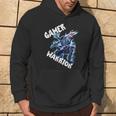 Gamer Warriorideogiochi Console Per Giocatori Giocatore Di Gioco Felpa con cappuccio Estilo de vida