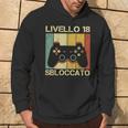 Gaming Level Up Gamer Ragazzi 18 Regalo Compleanno Felpa con cappuccio Estilo de vida