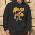 Giraffa Gentile Animale Zoo Carino Semplice Unico Felpa con cappuccio Estilo de vida
