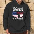Grandpa Veterans Day My Favorite Veteran Is My Paw Paw Hoodie Lifestyle