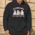 Halloween Ghouls Just Wanna Have Fun Dancing Ghost Retro Hoodie Lifestyle