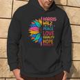 Harris Walz Peace Love Equality Hope Diversity Hoodie Lifestyle