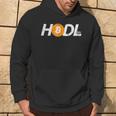 Hodl Btc Mining Di Criptovaluta Bitcoin Hodl Bitcoin Felpa con cappuccio Estilo de vida