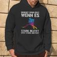 Ice Hockey Player Geheult Wird Wenn Es Blutet Or Absteht S Kapuzenpullover Lebensstil