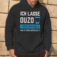 Ich Lassen Ouzoerschwinden Schnaps Greece Kapuzenpullover Lebensstil