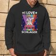 Ich Liebe Schlager Party Costume Folk Music I Love Schlager S Kapuzenpullover Lebensstil