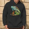 Iguana Kapuzenpullover Lebensstil