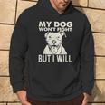 Il Mio Cane Non Combatte Ma Ioolontà Pibble Pitbull Pit Bull Felpa con cappuccio Estilo de vida