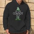 I'm The Cowboy Elf Matching Ugly Christmas Sweater Hoodie Lifestyle