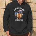 I'm Just Here For The Wieners Fourth Of July Hot Dogs Hoodie Lifestyle
