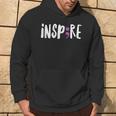 Inspire Semicolon Suicide AwarenessProgetto Felpa con cappuccio Estilo de vida