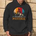 Io Sono Il Motore Mtb Ciclista Mountainbike Felpa con cappuccio Estilo de vida